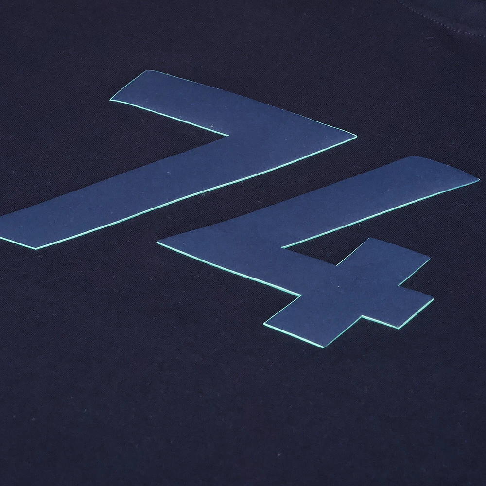 Men's Navy Seattle Sounders FC Multi-Layer Primary Logo Heavyweight Relaxed T-Shirt