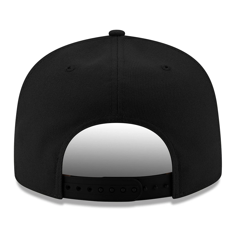 Men's New Era  Black Seattle Sounders FC  Core 9FIFTY Snapback Hat
