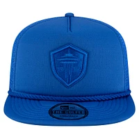 Men's New Era Blue Seattle Sounders FC Tone Golfer Snapback Hat