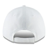 Men's New Era  White Seattle Sounders FC  Primary Logo 9FORTY Adjustable Hat
