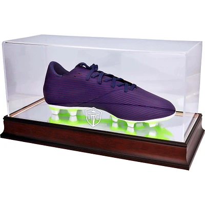 Seattle Sounders FC Mahogany Team Logo Soccer Cleat Display Case