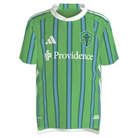 Toddler adidas Rave Green Seattle Sounders FC 2024 AEROREADY Team Jersey