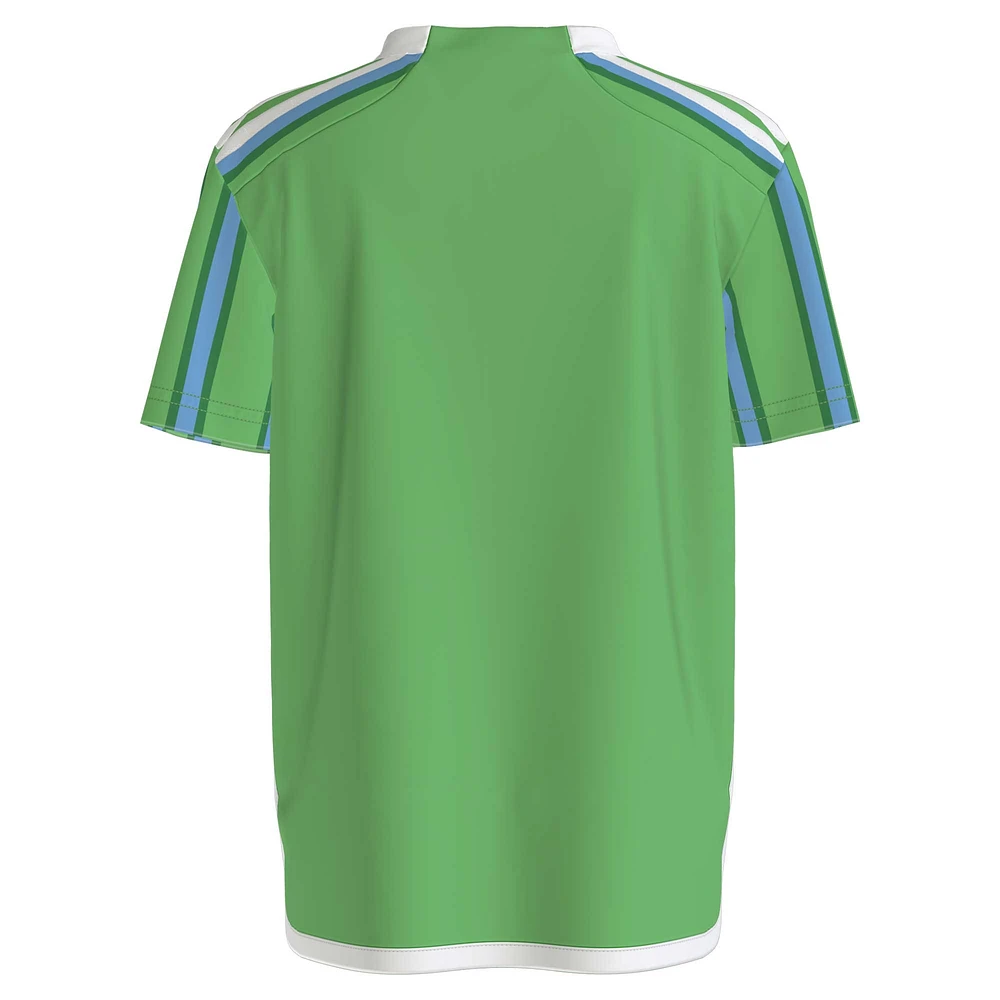 Toddler adidas Rave Green Seattle Sounders FC 2024 AEROREADY Team Jersey