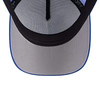 Casquette Snapback 9FORTY Snapback Seattle Sounders FC Throwback A-Frame Trucker New Era pour femme, blanc/bleu