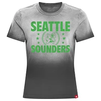 Women's Sportiqe Charcoal Seattle Sounders FC Arcadia T-Shirt