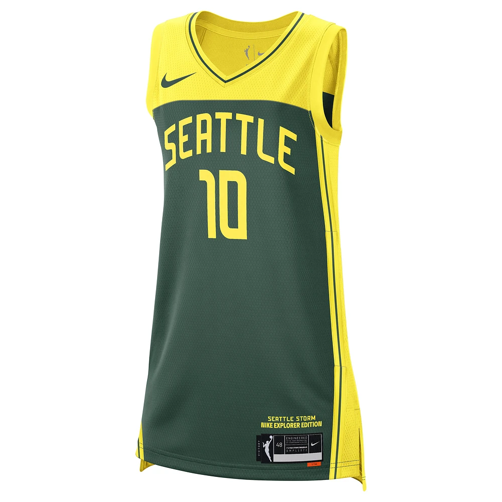 Unisex Nike Sue Bird Green Seattle Storm Explorer Edition Victory Jersey