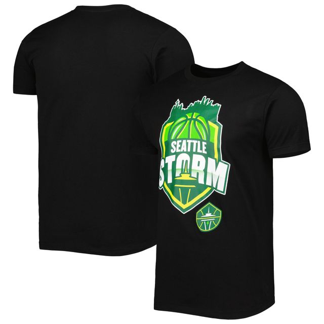 T-shirt unisexe Stadium Essentials noir Seattle Storm Crest