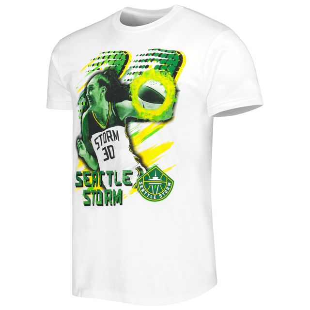 T-shirt unisexe Stadium Essentials Breanna Stewart blanc Seattle Storm Slash