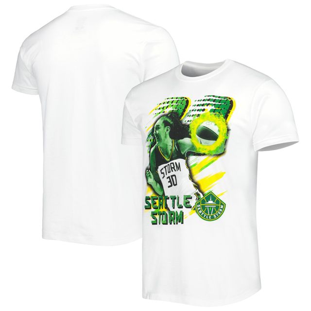 T-shirt unisexe Stadium Essentials Breanna Stewart blanc Seattle Storm Slash