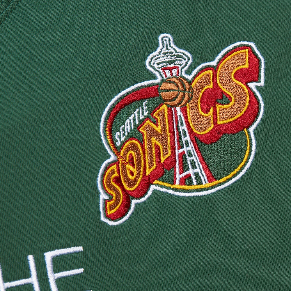 Mitchell & Ness Gary Payton T-shirt vert Seattle SuperSonics Premium Nickname pour hommes