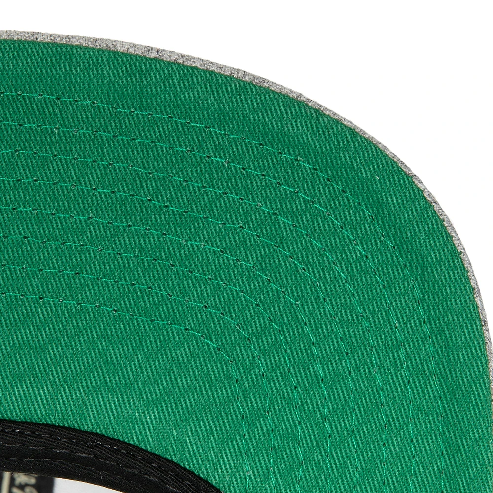Men's Mitchell & Ness Heather Gray Seattle SuperSonics Hardwood Classics 2.0 Snapback Hat