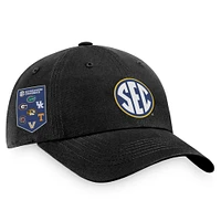 Men's Top of the World  Black SEC Banner Adjustable Hat