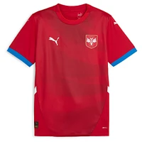Men's Puma  Red Serbia National Team 2024 Home Replica Jersey