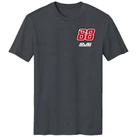 Men's Checkered Flag Sports Charcoal Shane van Gisbergen WeatherTech Name & Number T-Shirt