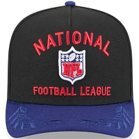 Men's New Era  Black/Navy NFL 2025 NFL Draft A-Frame 9FIFTY Snapback Hat