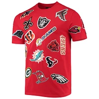 Men's Pro Standard Red NFL League Wordmark T-Shirt