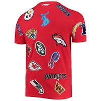 Men's Pro Standard Red NFL League Wordmark T-Shirt