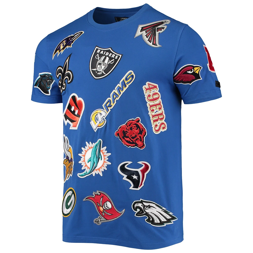Men's Pro Standard Royal NFL League Wordmark T-Shirt