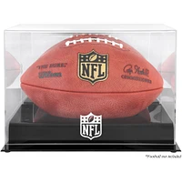 NFL Shield Black Base Football Display Case