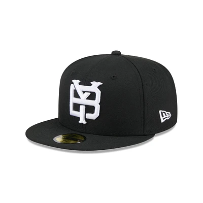 Casquette ajustée 59FIFTY noire pour homme New Era Somerset Patriots Theme Nights