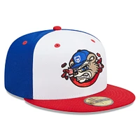Men's New Era White/Red South Bend Cubs Marvel x Minor League 59FIFTY Fitted Hat