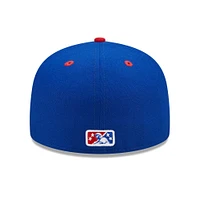 Men's New Era White/Red South Bend Cubs Marvel x Minor League 59FIFTY Fitted Hat
