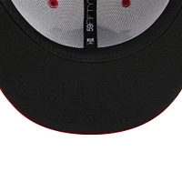 Men's New Era White/Red South Bend Cubs Marvel x Minor League 59FIFTY Fitted Hat