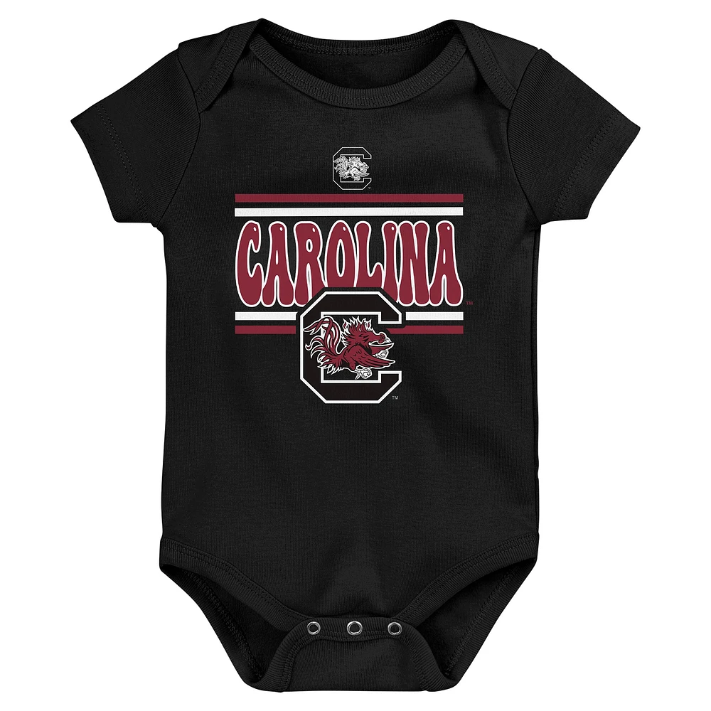 Infant South Carolina Gamecocks Sunday Comics 3-Pack Bodysuit Set