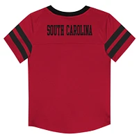 Infant South Carolina Gamecocks Two-Piece Red Zone Jersey & Pants Set