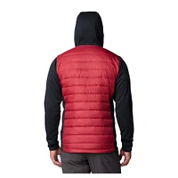 Men's Columbia  Black/Garnet South Carolina Gamecocks Out-Shield Hybrid Full-Zip Hoodie Jacket