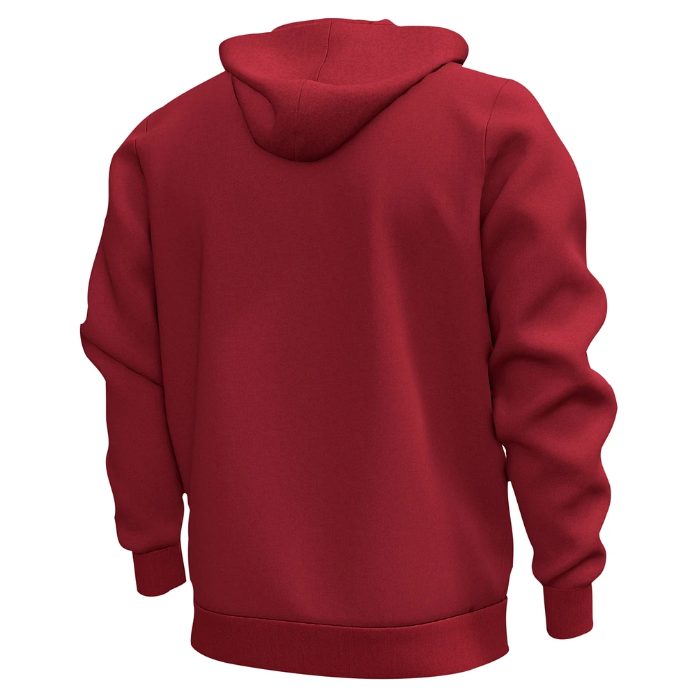 Men's Under Armour Garnet South Carolina Gamecocks Essential Pullover Hoodie