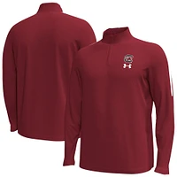 Men's Under Armour Garnet South Carolina Gamecocks Playoff Performance Quarter-Zip Jacket
