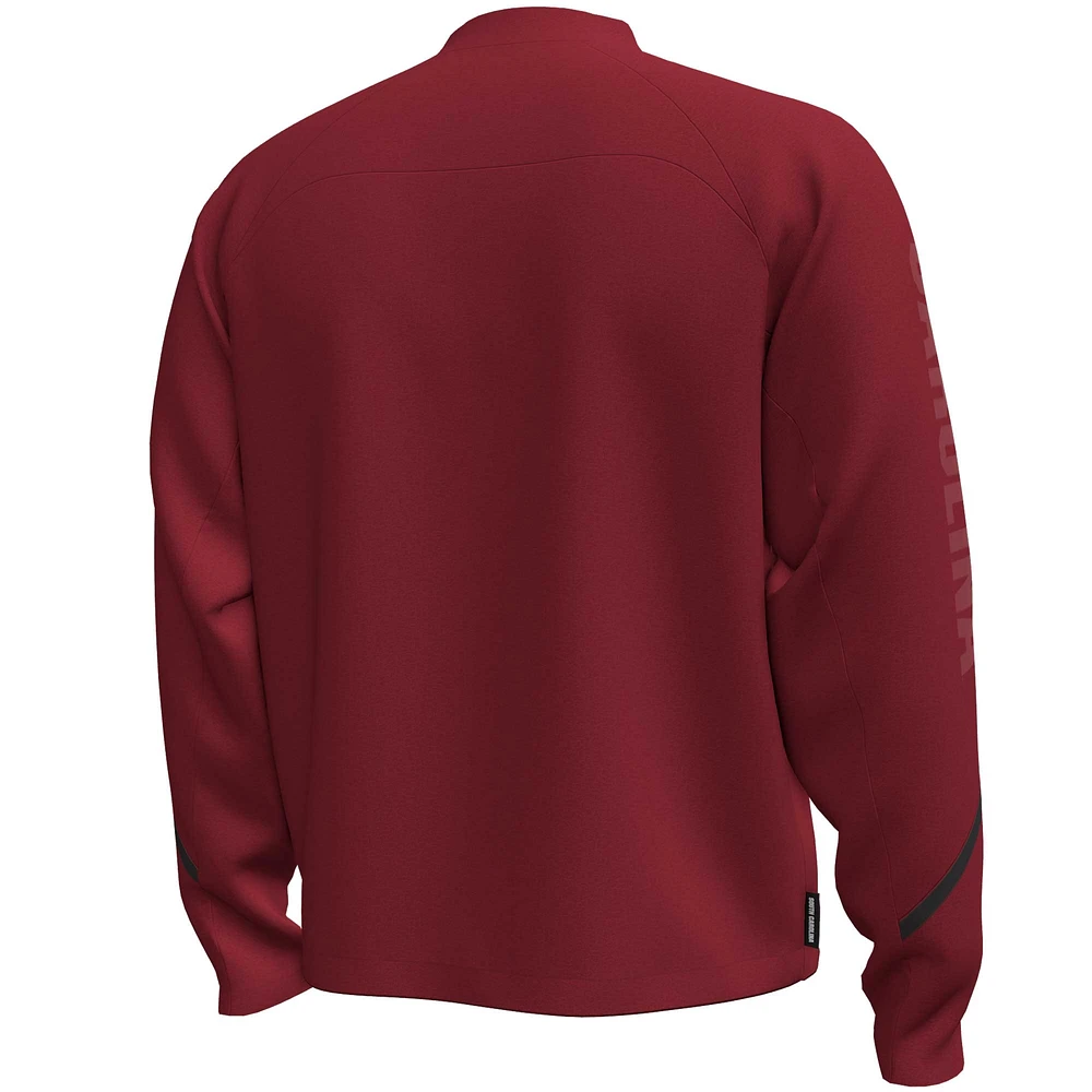 Men's Under Armour  Garnet South Carolina Gamecocks Unstoppable Full-Zip Bomber Jacket