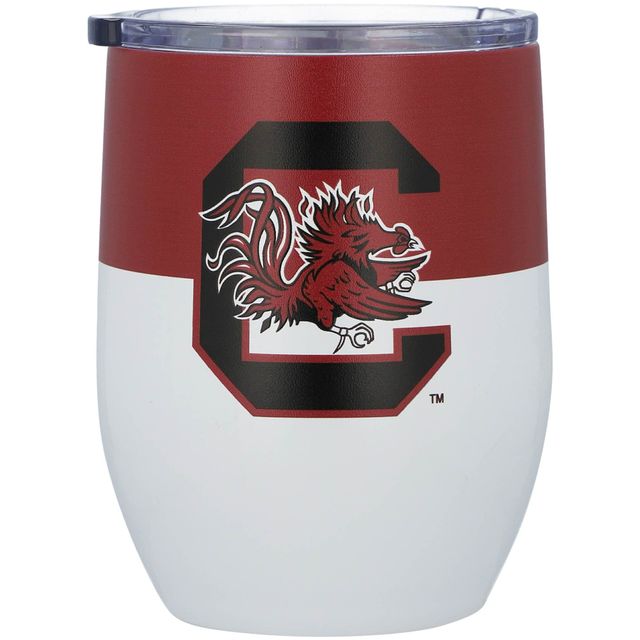 Caroline du Sud Gamecocks 16 oz. Gobelet incurvé en acier inoxydable Colorblock