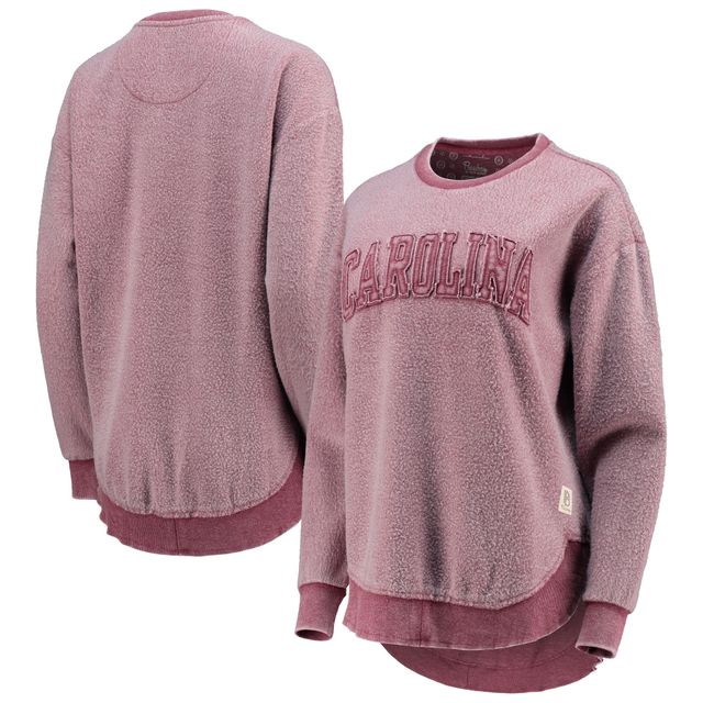 PRB SCAR GARNT WOMENS PONCHOVILLE VINTAGE WASH APPLIQUE CREW SWTLADCRW