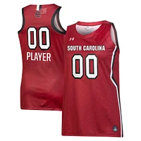 Women's Under Armour Garnet South Carolina Gamecocks Pick-A-Player NIL Basketball Jersey
