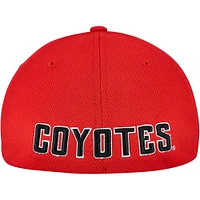 Men's Top of the World  Red South Dakota Coyotes Reflex Performance Flex Hat