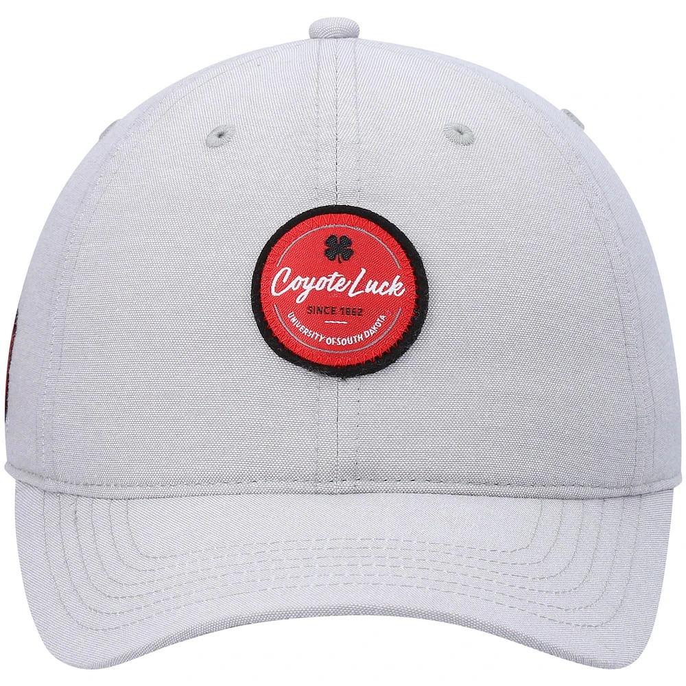 Men's Gray South Dakota Coyotes Oxford Circle Adjustable Hat