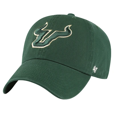 Casquette ajustable '47 Green South Florida Bulls Vintage Clean Up pour hommes