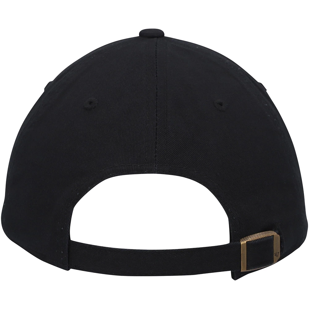Casquette ajustable Clean Up '47 noire Southern Miss Golden Eagles pour hommes