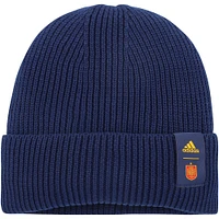 Men's adidas Navy Spain National Team Woolie Cuffed Knit Hat