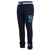Men's Pro Standard  Navy Spelman College Jaguars Homecoming Fleece Sweatpants