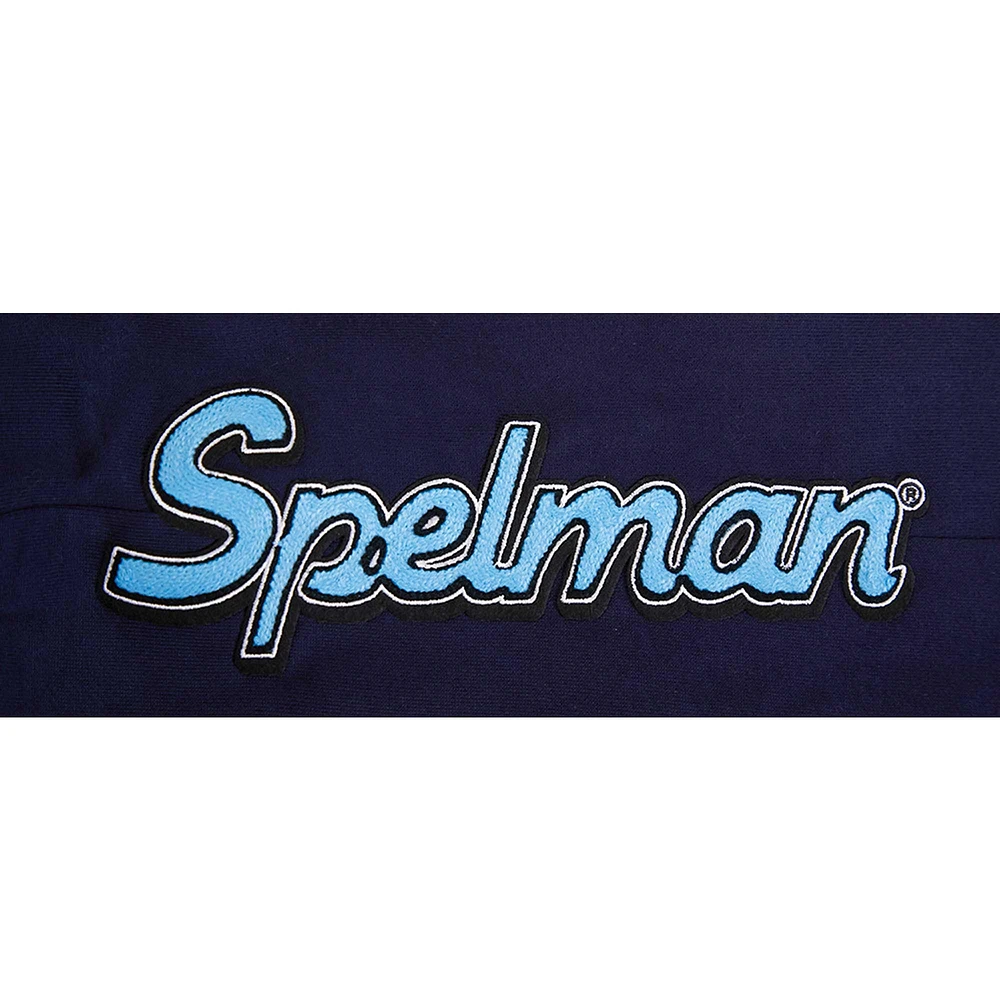 Men's Pro Standard  Navy Spelman College Jaguars Homecoming Fleece Sweatpants