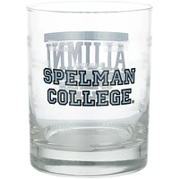 Spelman College Jaguars 14oz. Alumni Rocks Glass