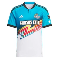 Men's adidas Johnny Russell White Sporting Kansas City 2024 Archive Authentic Jersey