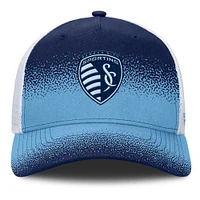 Men's Fanatics Navy Sporting Kansas City Libero Trucker Adjustable Hat