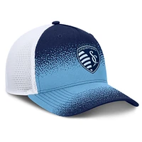 Men's Fanatics Navy Sporting Kansas City Libero Trucker Adjustable Hat