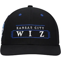 Men's Mitchell & Ness  Black Sporting Kansas City LOFI Pro Snapback Hat