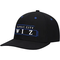 Men's Mitchell & Ness  Black Sporting Kansas City LOFI Pro Snapback Hat