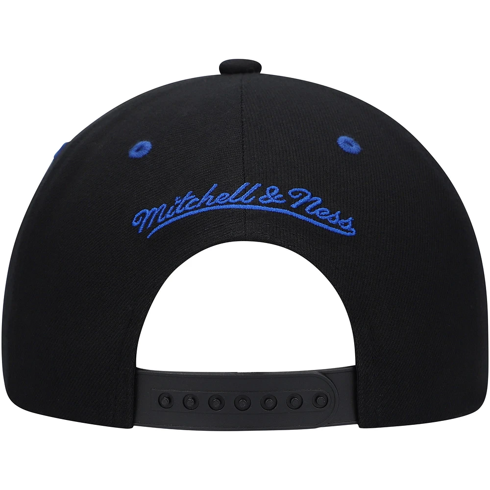 Men's Mitchell & Ness  Black Sporting Kansas City LOFI Pro Snapback Hat